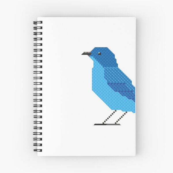 Item preview, Blue bird pixel art. designed and sold by KasTanDesign.