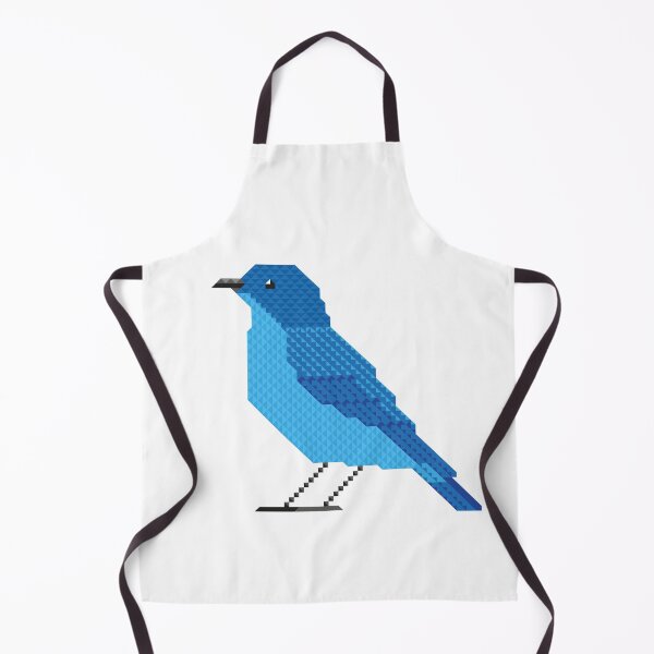 Item preview, Blue bird pixel art. designed and sold by KasTanDesign.