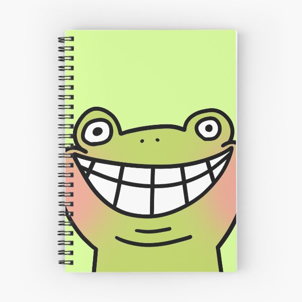 Item preview, Creepy smiling frog designed and sold by Nikamii.