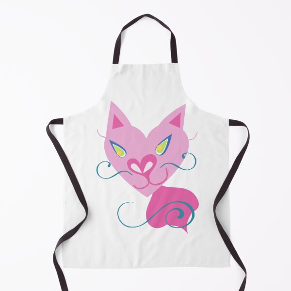 Item preview, Creepy Pink Siamese Cat Vector Cartoon Art White Background designed and sold by H3designs.