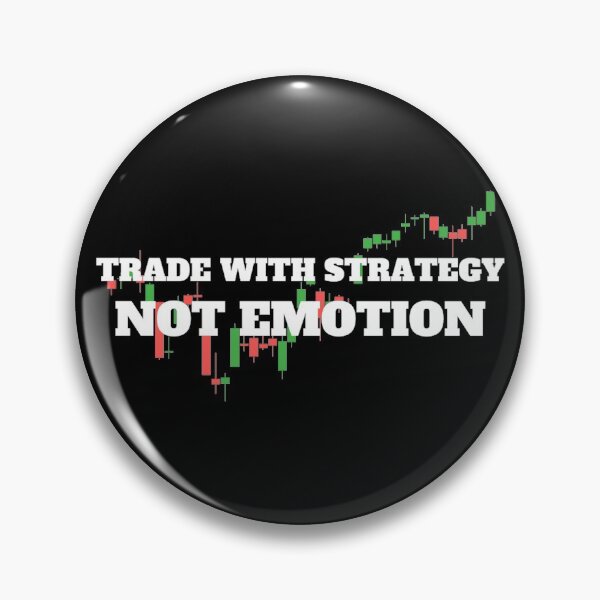 Item preview, Trade with strategy, Not emotion designed and sold by TraderShirts.