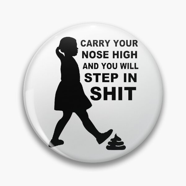 Item preview, Nose In The Air;  designed and sold by StickerApe.