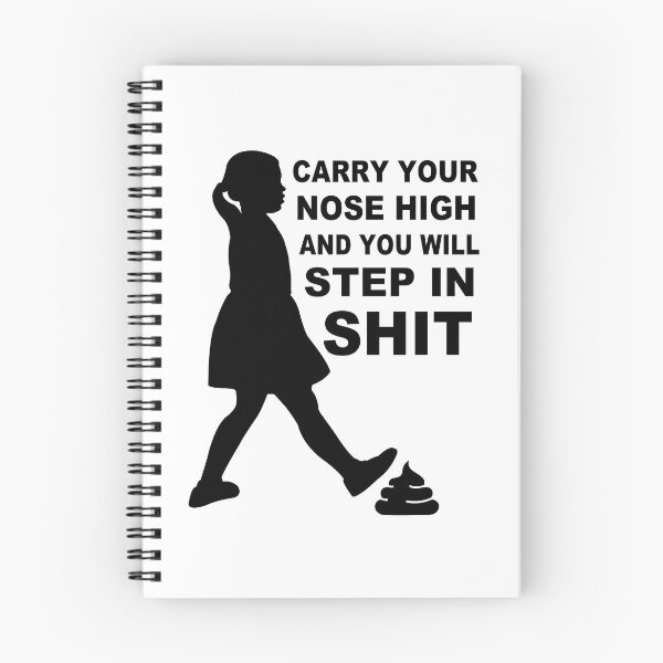 Item preview, Nose In The Air;  designed and sold by StickerApe.