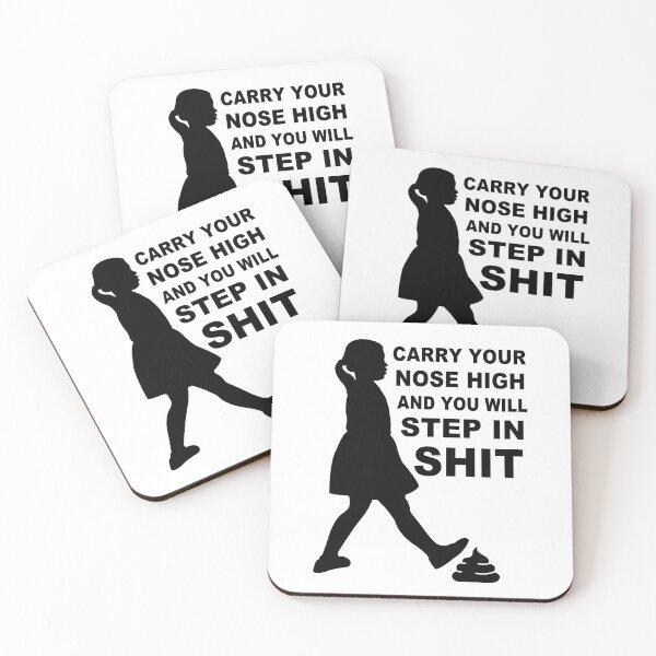 Item preview, Nose In The Air;  designed and sold by StickerApe.