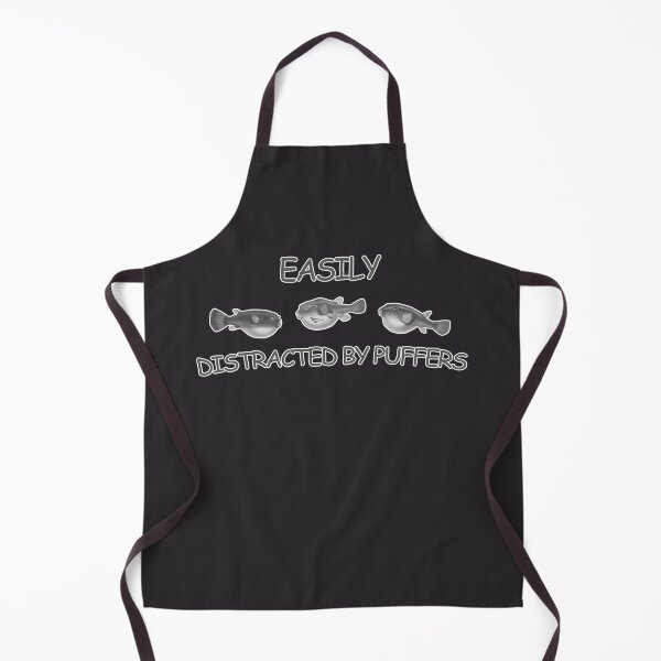 Item preview, Easily distracted by puffers Aquarium Fish Keeper Aquarist Gift designed and sold by TheAplus.
