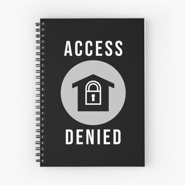 Item preview, Access Denied red lock designed and sold by svanaerschot.