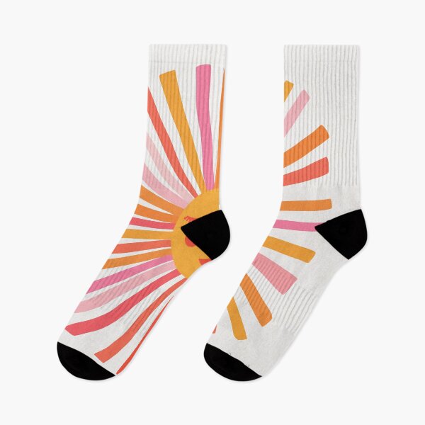 Item preview, Retro Sunshine – Pink & Peach designed and sold by Cat Coquillette.