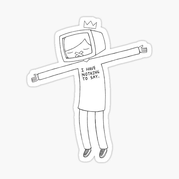 blahblahblah Sticker