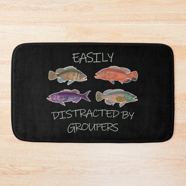 Item preview, Easily distracted by groupers Reef Aquarium Fish Keeper Aquarist Gift designed and sold by TheAplus.