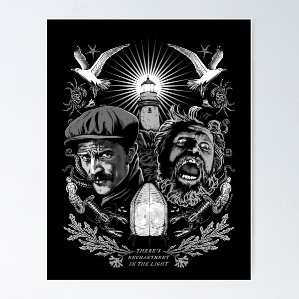 Item preview, The Lighthouse | The Lighthouse Movie | Horror tshirt | Willem Dafoe | Robert Pattinson designed and sold by DarkAndSticky.