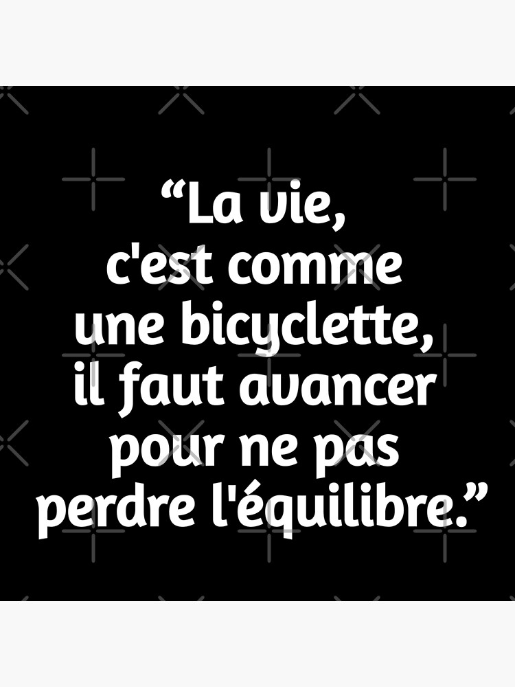 Citation Du Jour Citation Courte Citation Sur La Vie Citation Courte Sur La Vie Poster By Claude10 Redbubble