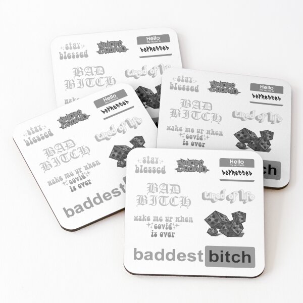 Item preview, Monochrome Lil Baddie Variety Pack designed and sold by everything4eva.