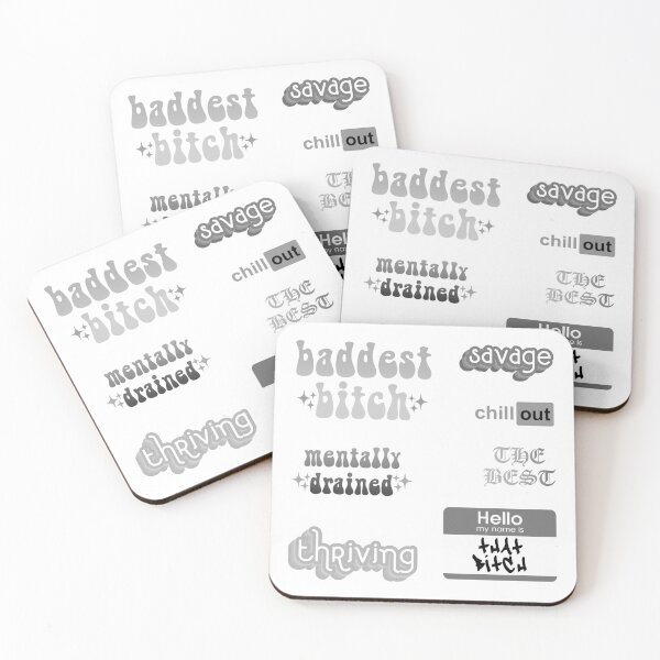 Item preview, Monochrome That Bitch Variety Pack designed and sold by everything4eva.
