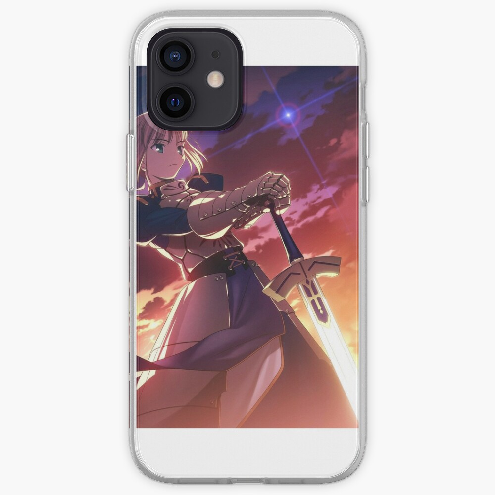 Fate Stay Night Unlimited Blade Works Saber Iphone Case Cover By Thesacredgamer1 Redbubble