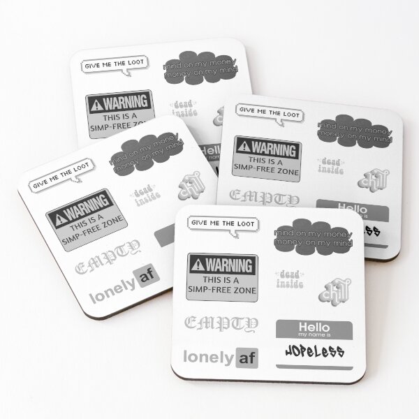 Item preview, Monochrome Hopeless Variety Pack designed and sold by everything4eva.