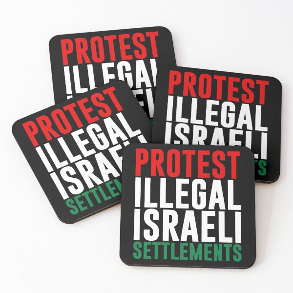 Item preview, Protest Illegal Israeli Settlements designed and sold by jacquesi97.