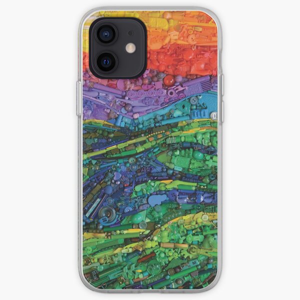 Abstract Hills iPhone Soft Case