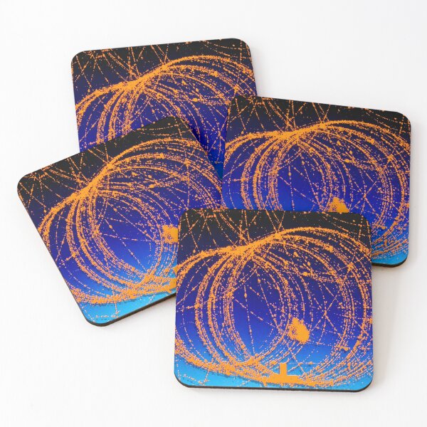 Item preview, Positron Particle Tracks, Quantum Physics designed and sold by ScienceSource.