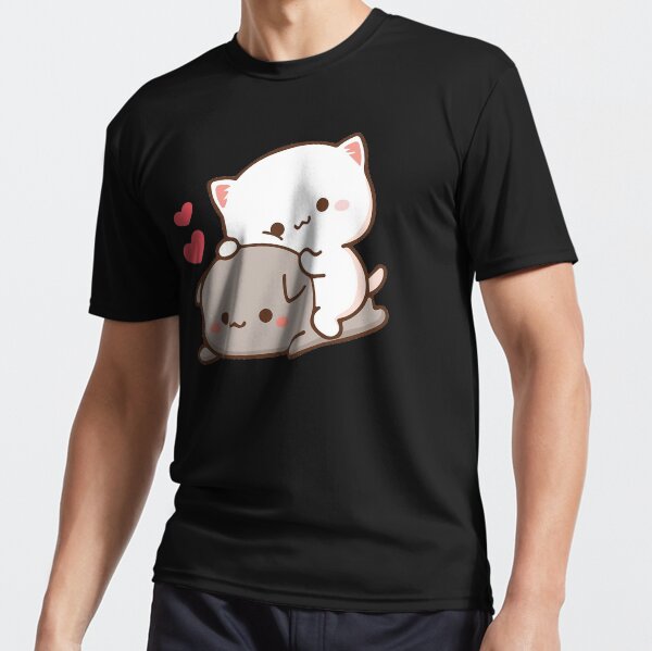 cute mochi peach cat Active T-Shirt