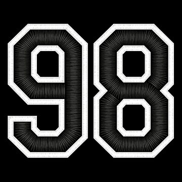 98 black and on sale white