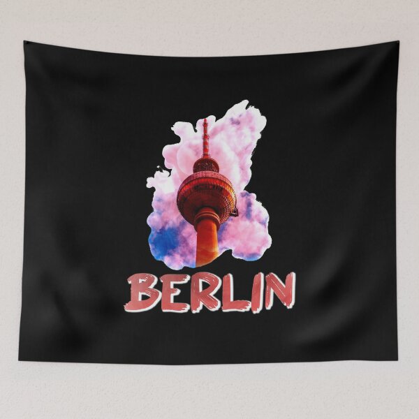 Item preview, Berlin Germany TV Tower Skyline Font designed and sold by BullDesignsShop.