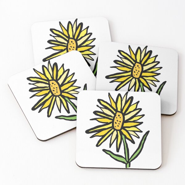 Item preview, Sunflower illustration designed and sold by valdegilde.