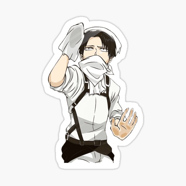 Cleaning Levi Stickers for Sale | Redbubble