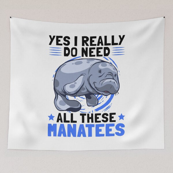 Item preview, Yes i need manatee marine mammal humor designed and sold by madgrfx.