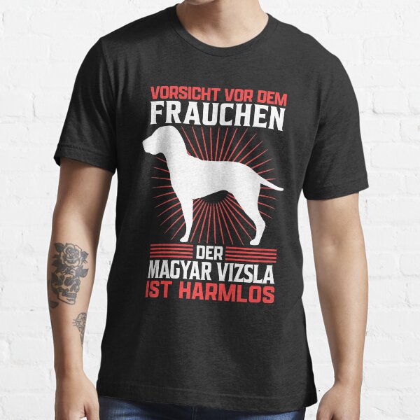 Magyar Vizsla Frauchen Vorstehhund Besitzerin Essential T-Shirt
