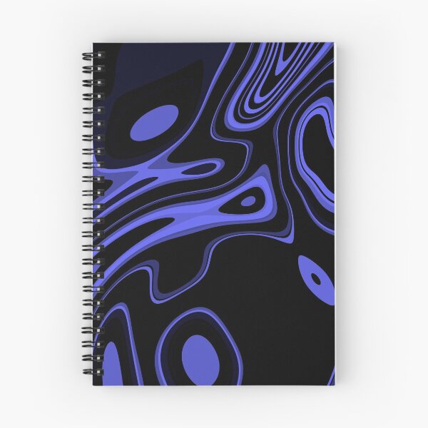 Item preview, Blue acrylic pour minimal designed and sold by Thecolorschemer.