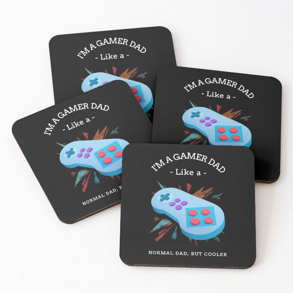 Item preview, gamer dad designed and sold by ururuty.