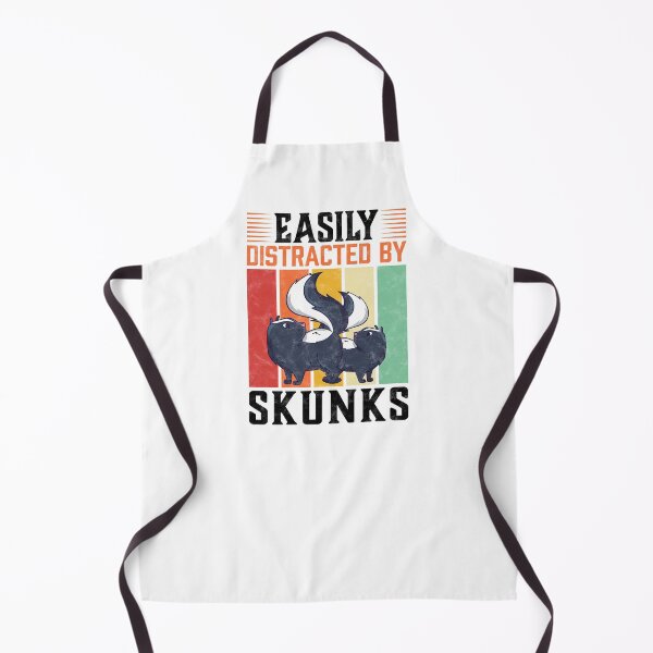 Item preview, Distracted by skunk stink badger saying designed and sold by madgrfx.