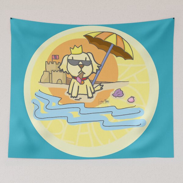 Item preview, Charlie the Conqueror - Beach Day designed and sold by AlbinoSnowman.