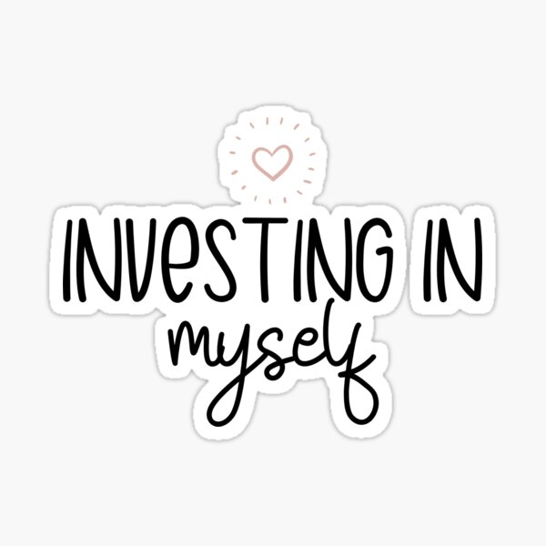 Item preview, Investing In Myself designed and sold by girlswhobudget.