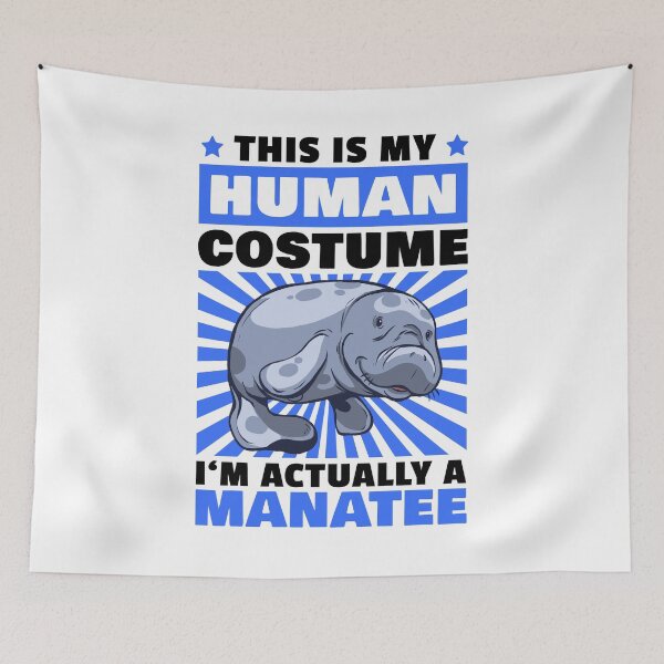 Item preview, This is my manatee costume marine mammal saying designed and sold by madgrfx.