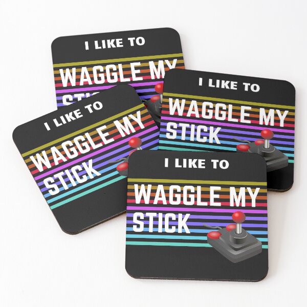 Item preview, I Like To Waggle My Stick designed and sold by NebularNerd.