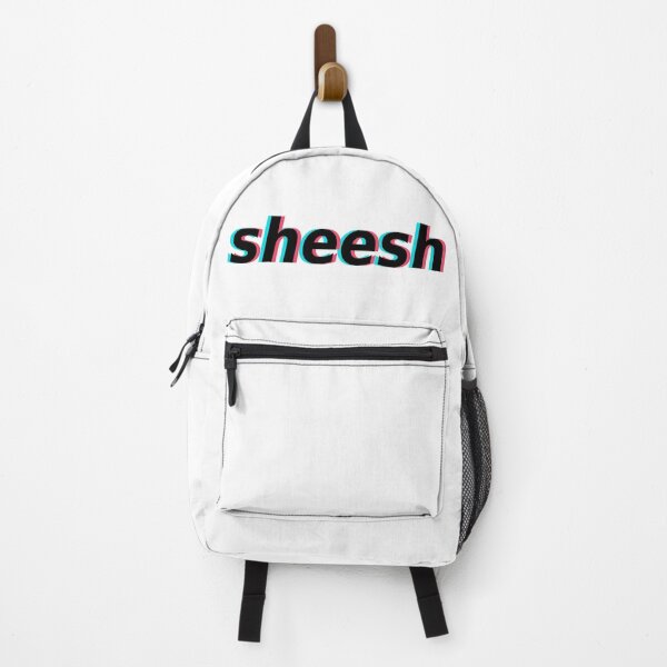 Item preview, sheesh funny lame genz quote glitch style designed and sold by mikrocosmox.