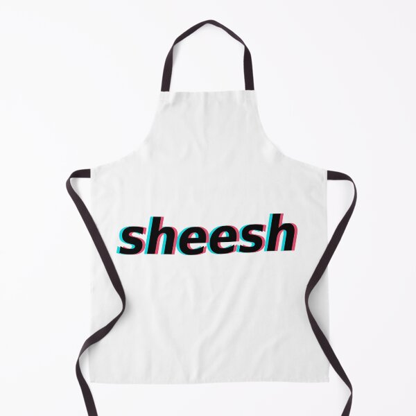 Item preview, sheesh funny lame genz quote glitch style  designed and sold by mikrocosmox.