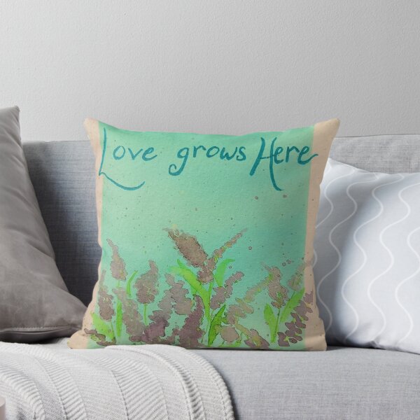 Item preview, Love Grows Here designed and sold by WallaceColor.