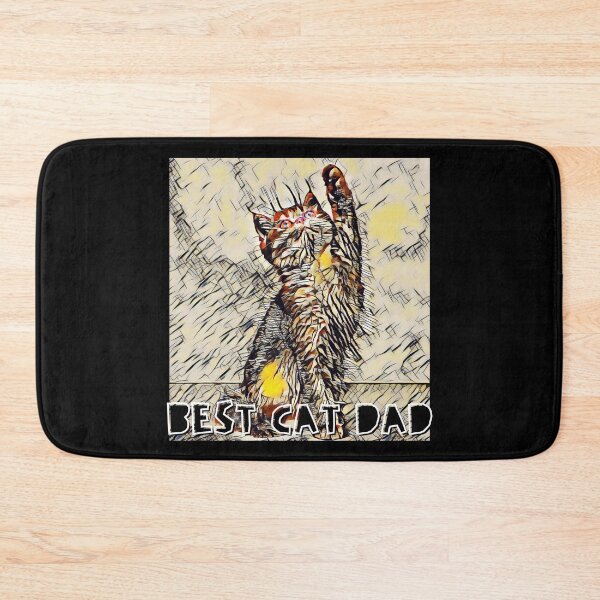 Item preview, Cat Daddy - Colorful design designed and sold by Vibing-Right.