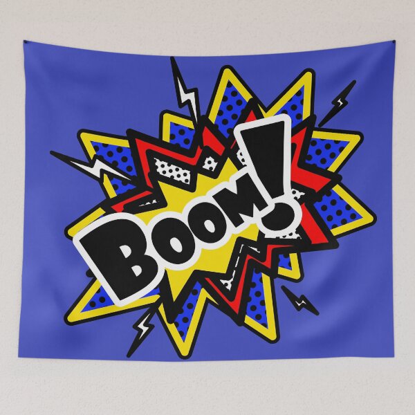 Item preview, Boom! Comic Book Pop Art – Work Art designed and sold by Apartment12.