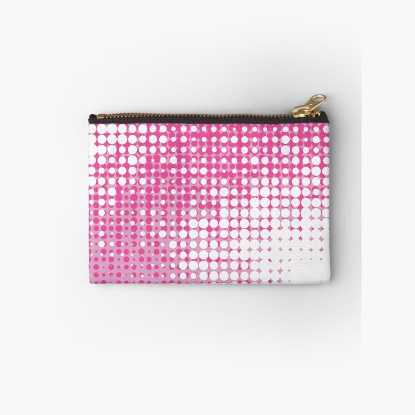 Item preview, Pink and white dotted halftone pattern designed and sold by BLMcreations.