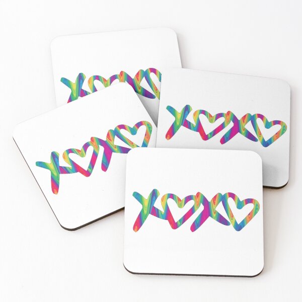 Artikelvorschau, XOXO Tie Dye Aufkleber entworfen und verkauft von ava-olivia.