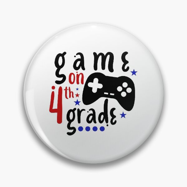 Item preview, Game On 4th Grade designed and sold by randrgiftshop.