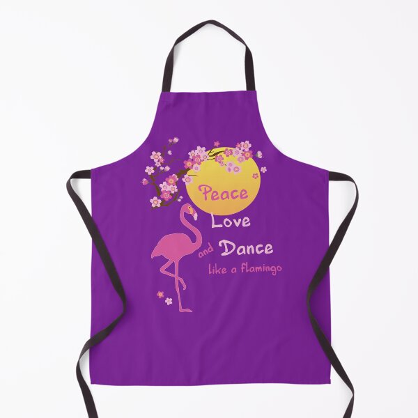 Item preview, Peace love dance like a flamingo designed and sold by Kudos5678.