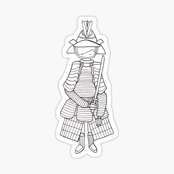 Samurai Sticker