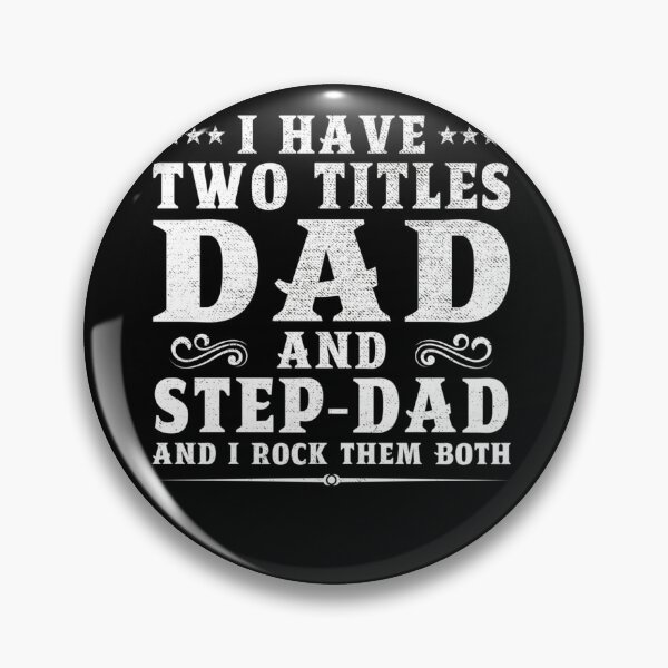 Item preview, I Have Two Titles Dad And StepDad Retro Fathers Day  designed and sold by IFFOUR.