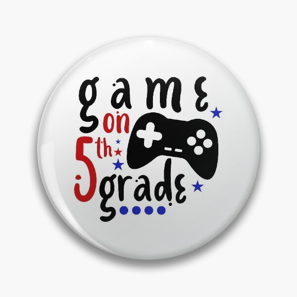 Item preview, Game On 5th Grade designed and sold by randrgiftshop.