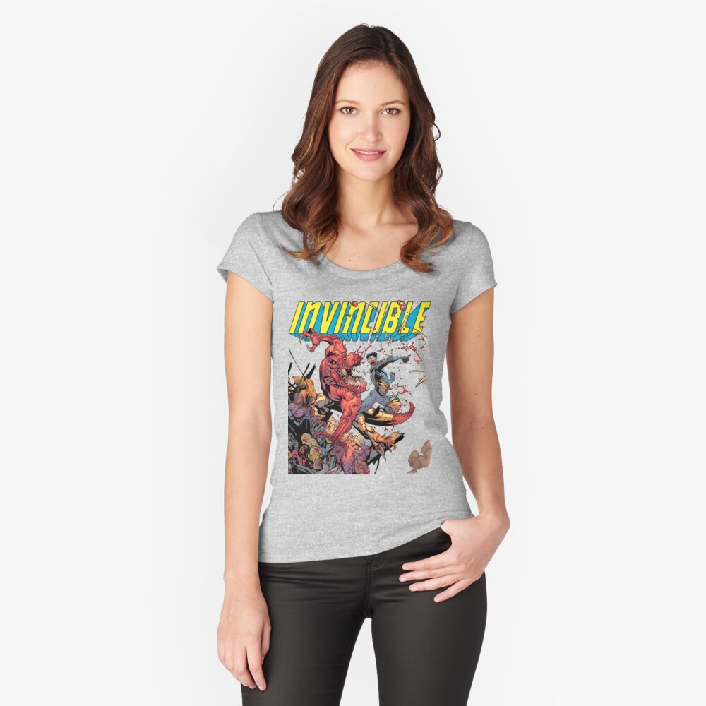 Item preview, Fitted Scoop T-Shirt designed and sold by yasmineclark.