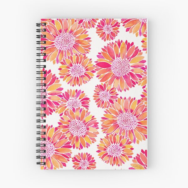 Item preview, Sunflower Blooms – Pink designed and sold by Cat Coquillette.